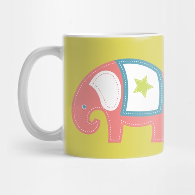 Pink Elephant by SWON Design